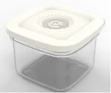 Pote Organizador De Cozinha a Vácuo de Plástico a Quente PP Transparente sem revestimento VCY-01P