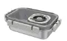 Pote Organizador De Cozinha a Vácuo de Aço Inox a Quente n/a Cinza sem revestimento VCG-05G