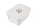 Vacuum Kitchen Storage Container, Glass, Transparent, Uncoated